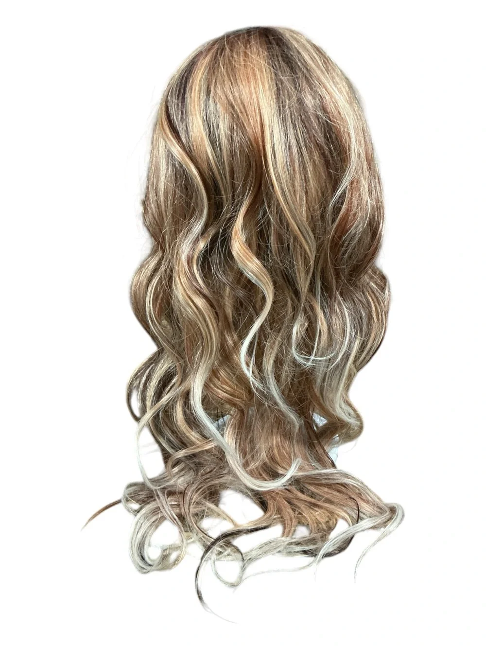 CSC Nakia. Premium Long Wavy Lace Front Wig - Blonde with Highlights